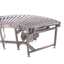Custom Low Cost Professional Curved Roller Conveyor